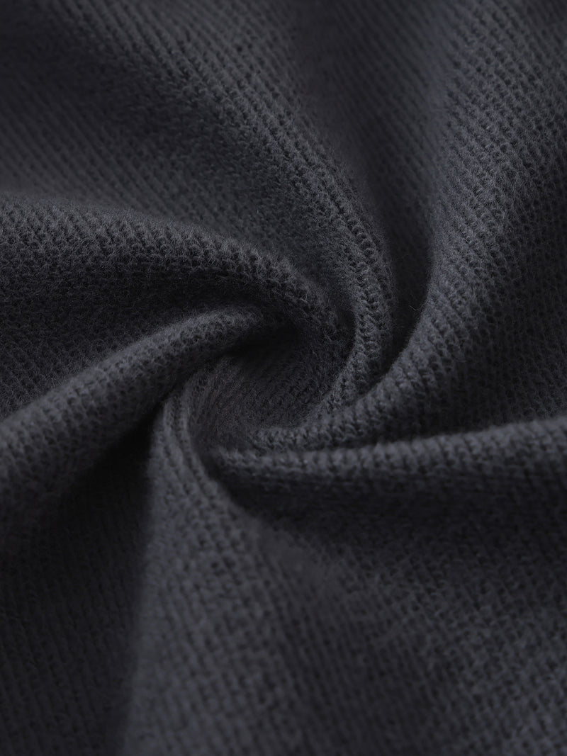 Heavyweight Fleece Polo Sweatshirt