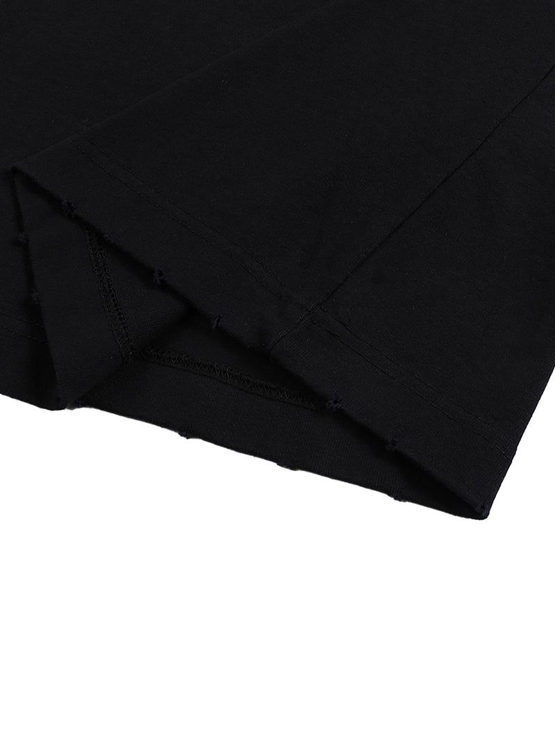 Heavyweight Hand-frayed T-shirt