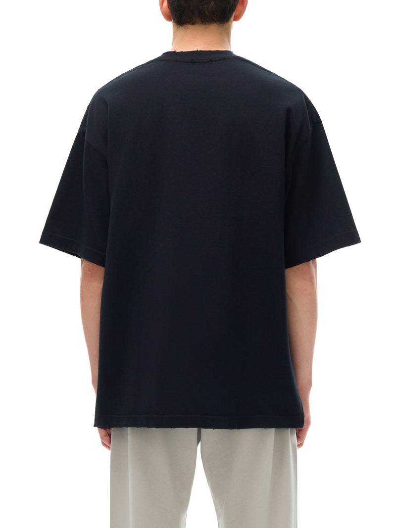 Heavyweight Hand-frayed T-shirt