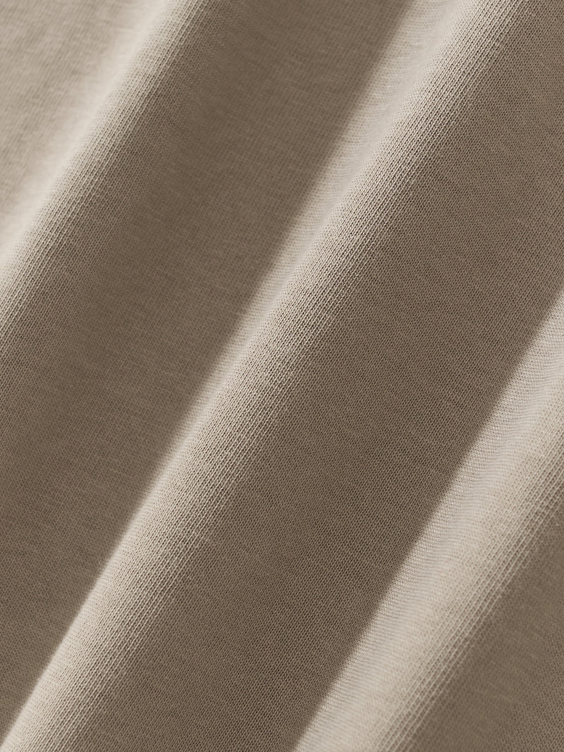 Heavyweight Oversized Mock Neck T-shirt