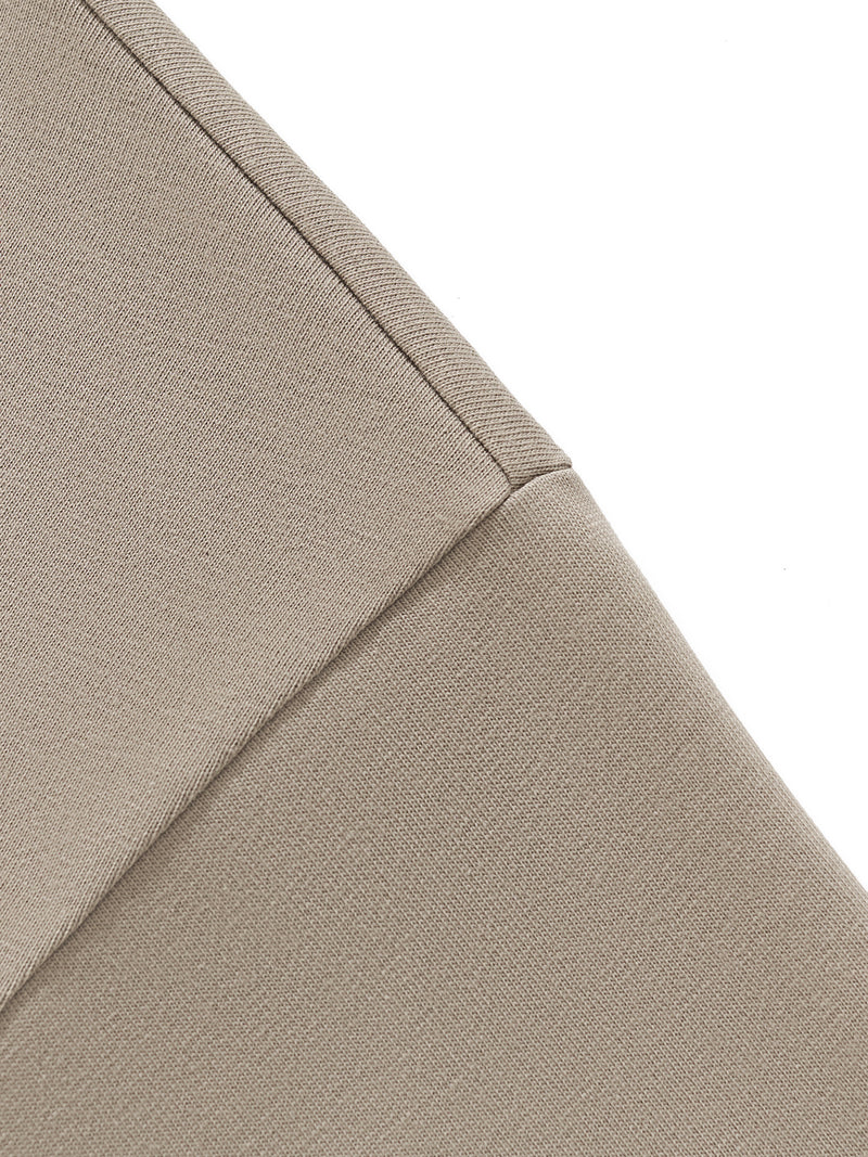 Heavyweight Oversized Mock Neck T-shirt