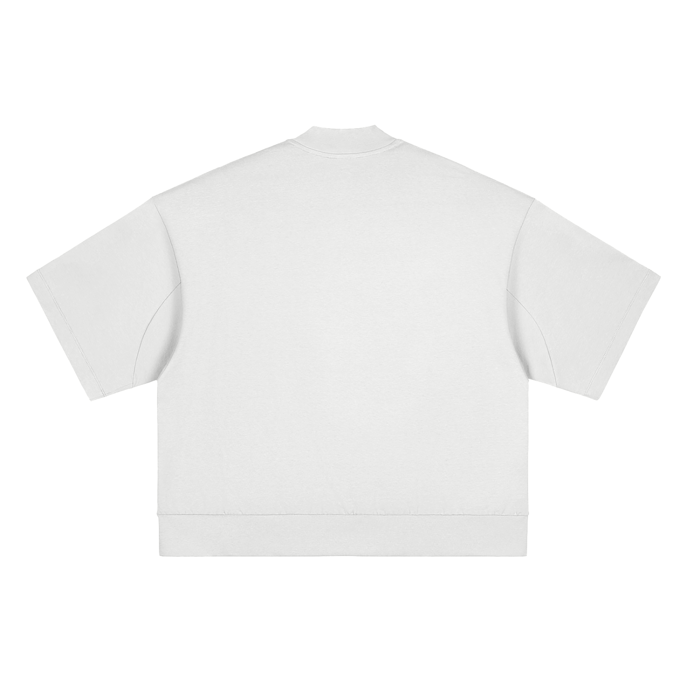 Heavyweight Oversized Mock Neck T-shirt