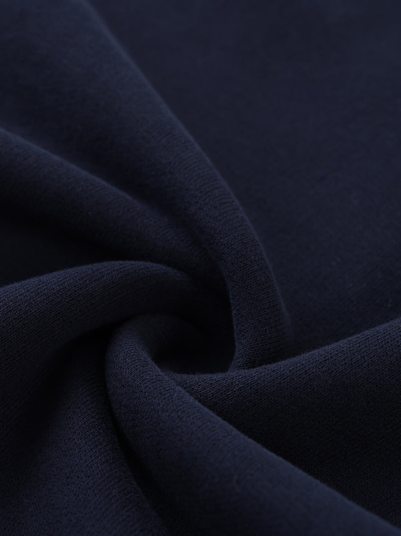 Heavyweight Polo-Collar Sweatshirt