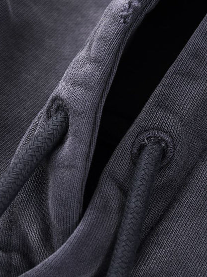 Heavyweight Pure Cotton Washed Hoodie