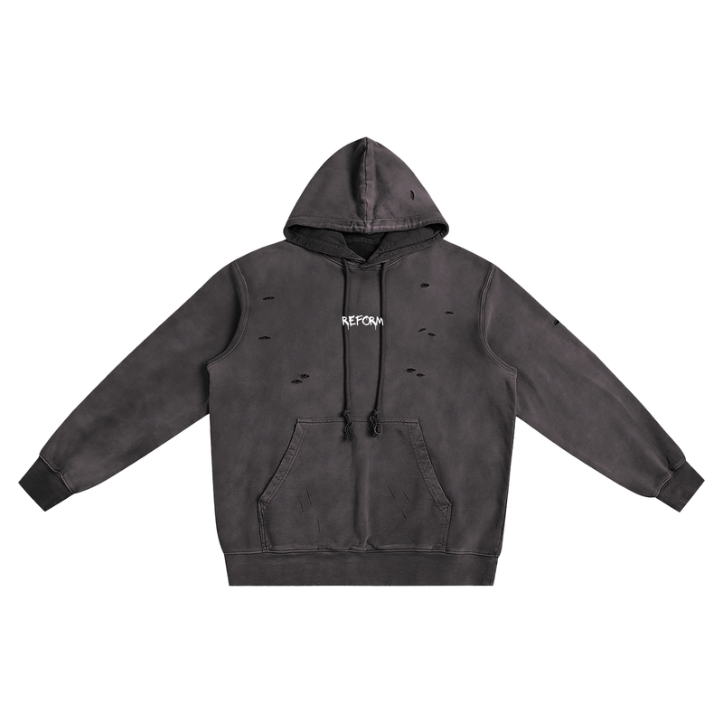 Heavyweight Pure Cotton Washed Hoodie