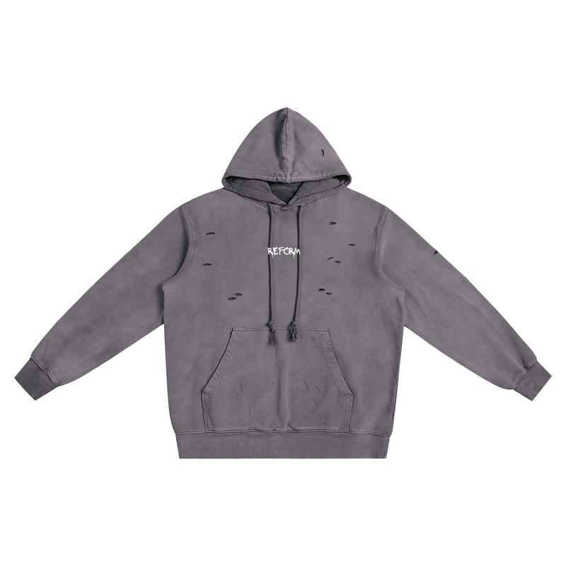Heavyweight Pure Cotton Washed Hoodie