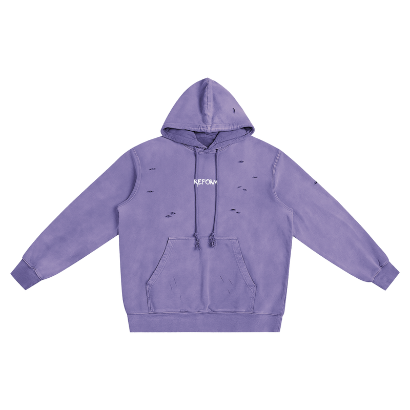 Heavyweight Pure Cotton Washed Hoodie