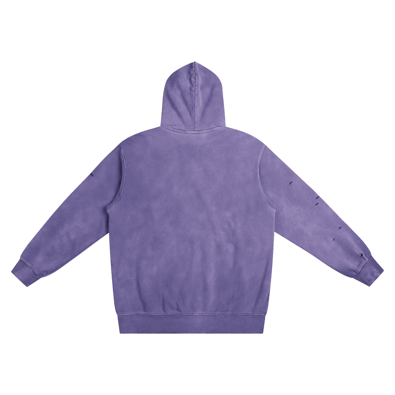 Heavyweight Pure Cotton Washed Hoodie