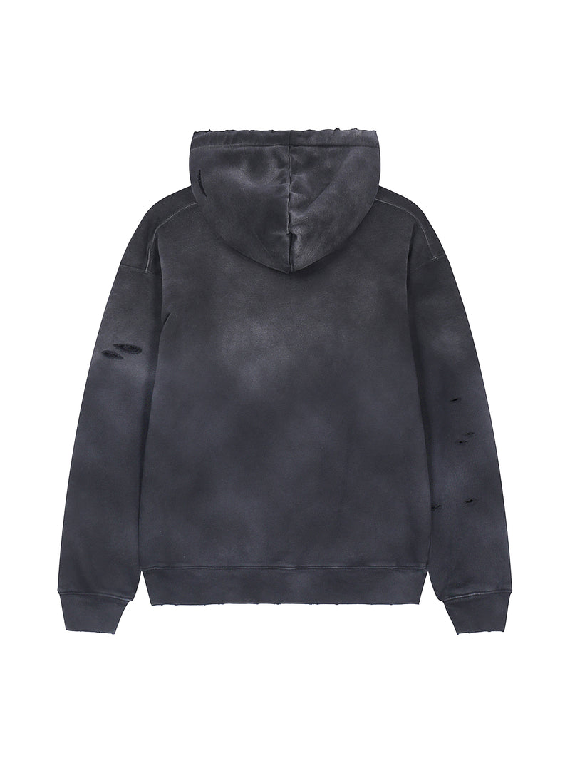 Heavyweight Pure Cotton Washed Hoodie