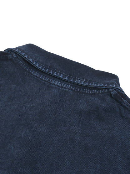 Heavyweight Snow-Washed Polo T-Shirt