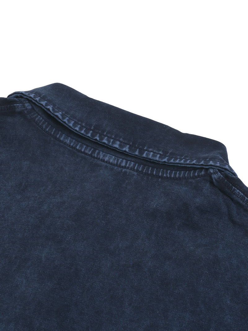 Heavyweight Snow-Washed Polo T-Shirt