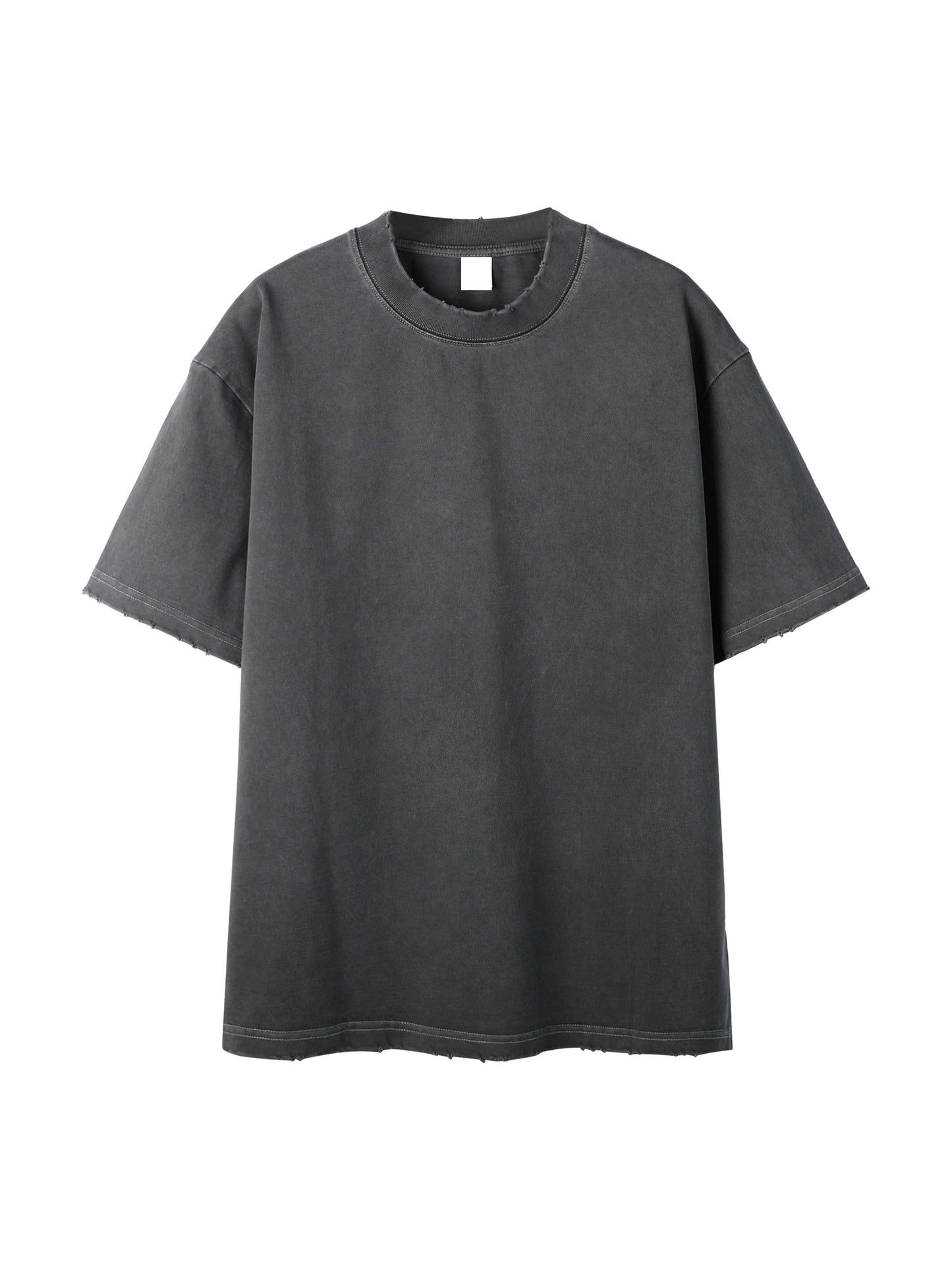 Heavyweight Vintage Washed Frayed T-Shirt