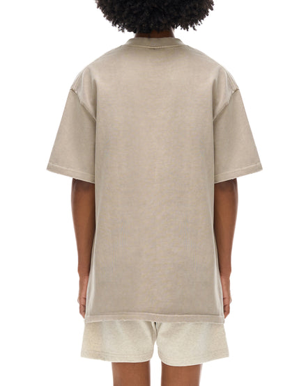 Heavyweight Vintage Washed Frayed T-Shirt