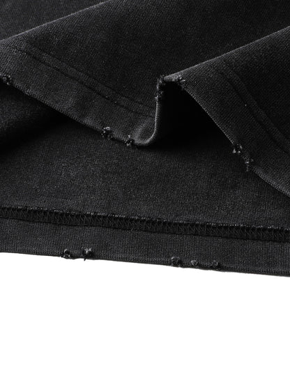 Heavyweight Vintage Washed Frayed T-Shirt