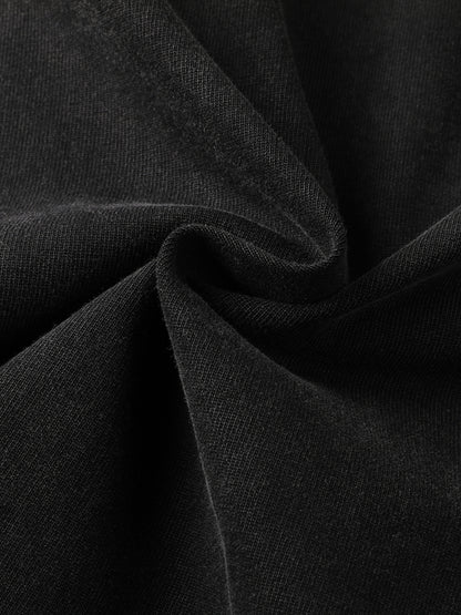 Heavyweight Vintage Washed Frayed T-Shirt