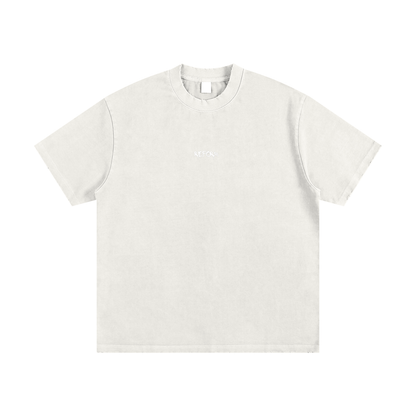 Heavyweight Vintage Washed Frayed T-Shirt