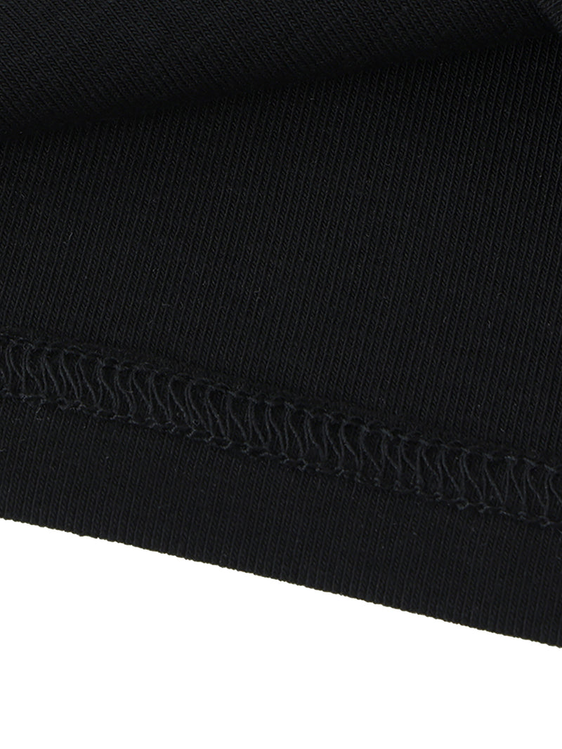 Lightweight Cocoon Shape Short Sleeve Top