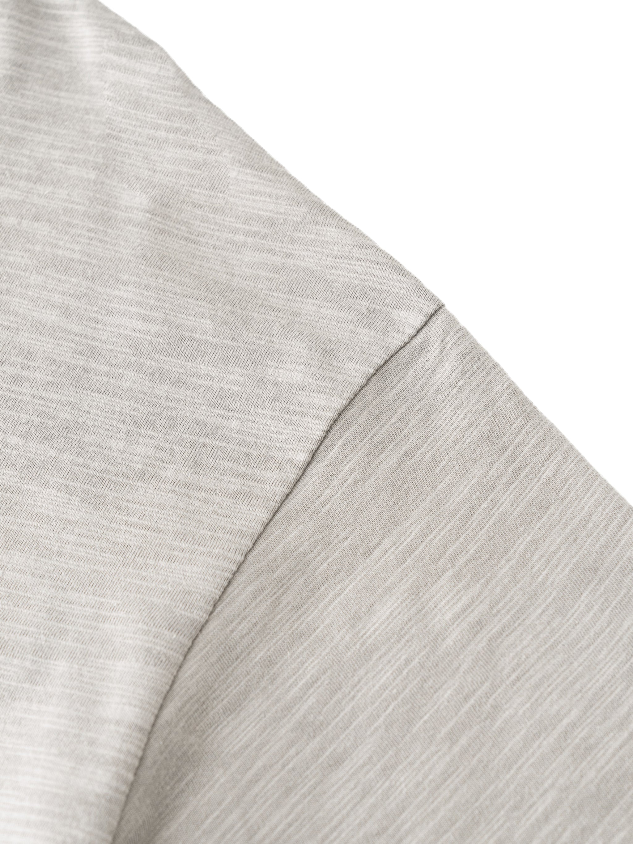 Lightweight Slub Cotton Plain T-Shirt