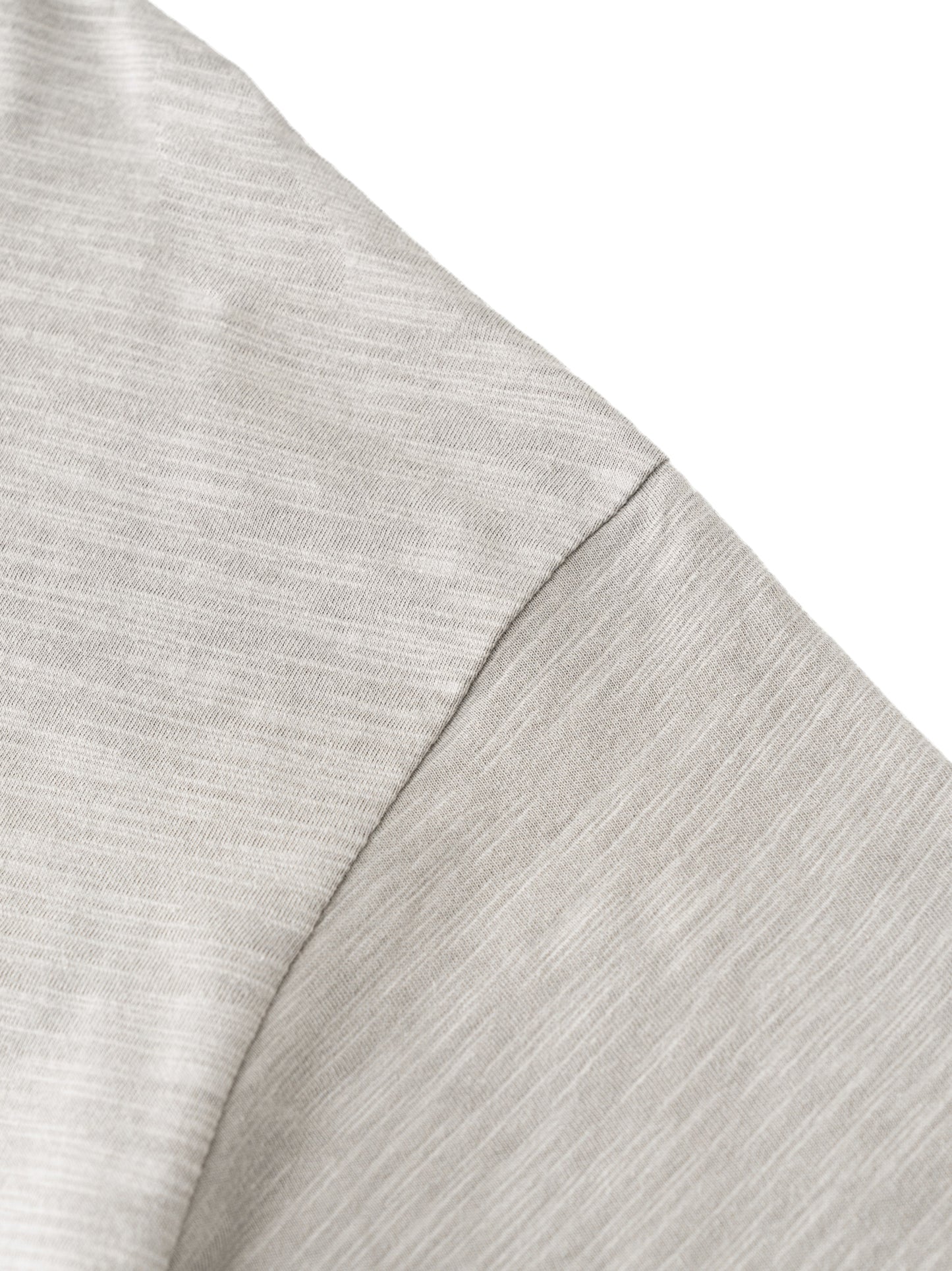 Lightweight Slub Cotton Plain T-Shirt