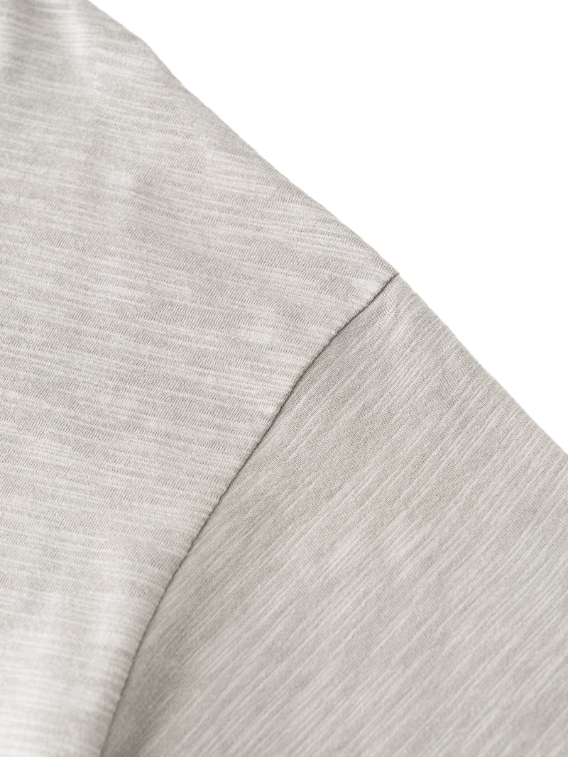 Lightweight Slub Cotton Plain T-Shirt