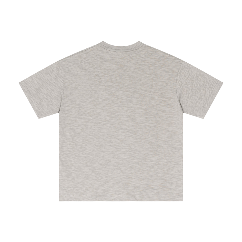 Lightweight Slub Cotton Plain T-Shirt