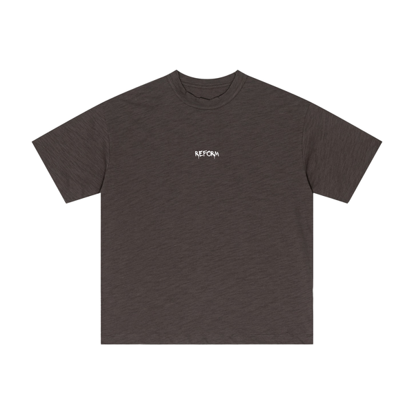 Lightweight Slub Cotton Plain T-Shirt
