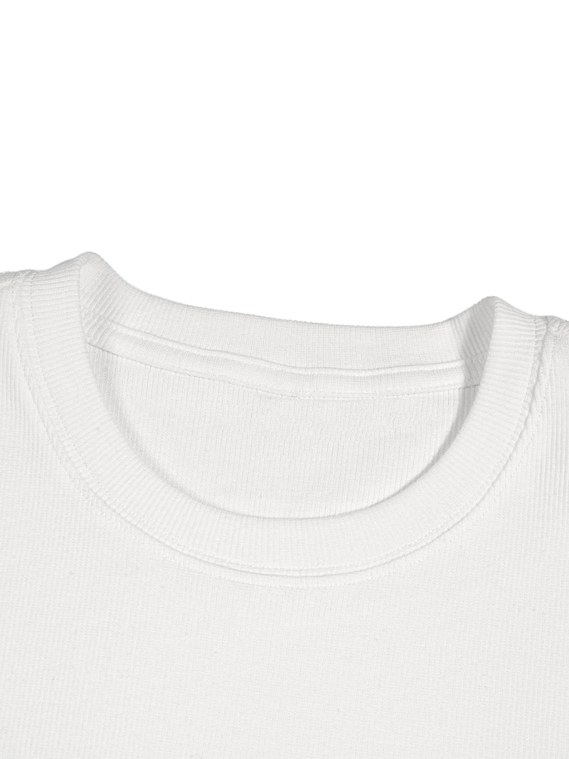 Men's Bodycon Ribbed T-Shirt