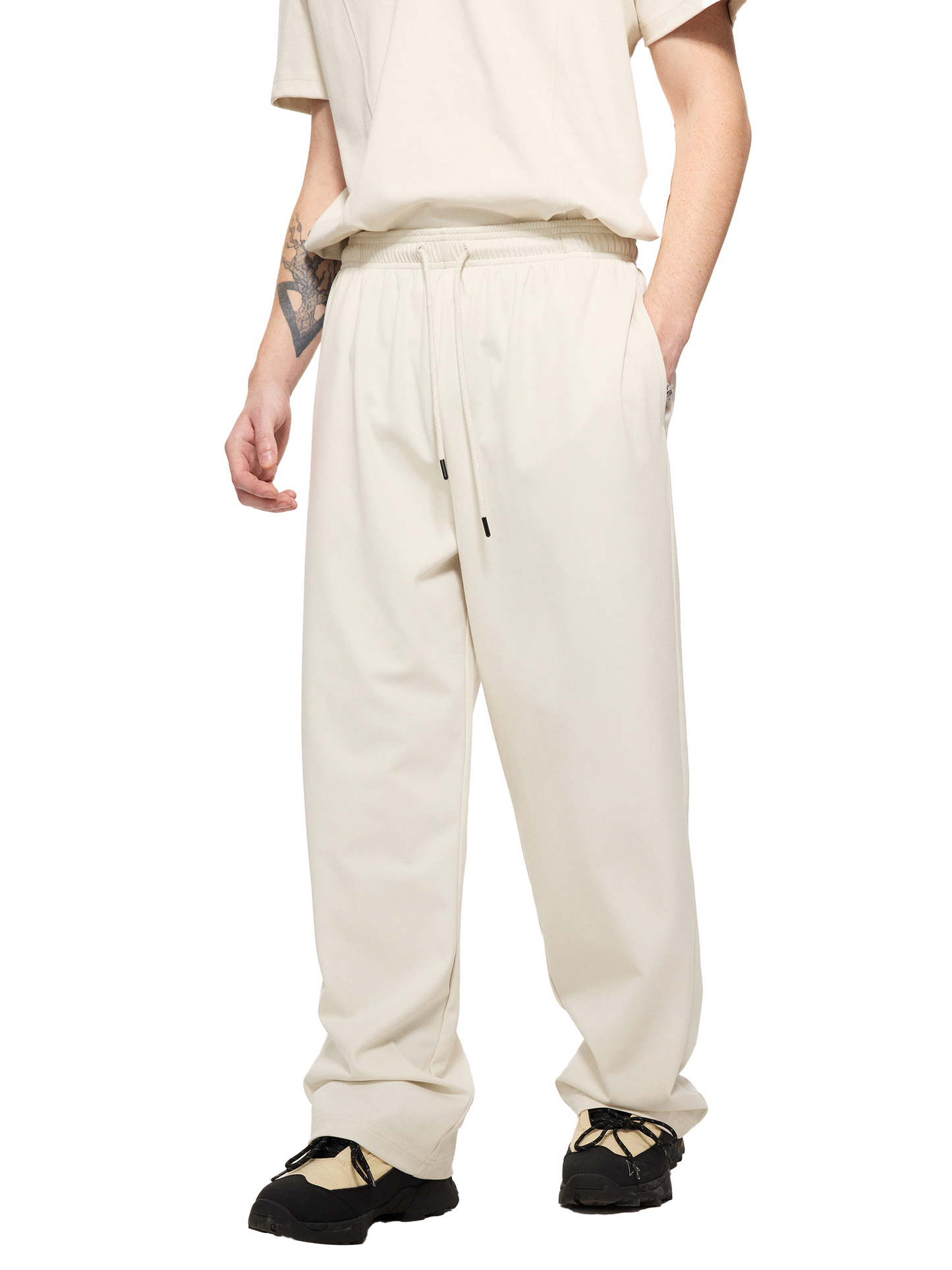 Mesh-Lined Athletic sweatpant