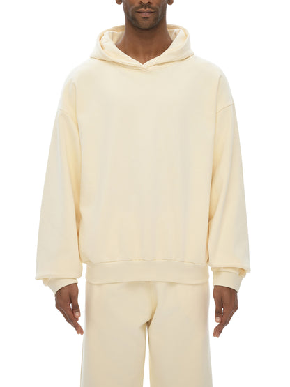 Oversize Heavyweight Hidden Pocket Fleece Hoodie - 460 GSM