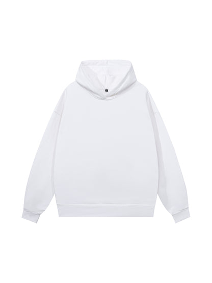 Oversize Heavyweight Hidden Pocket Fleece Hoodie - 460 GSM