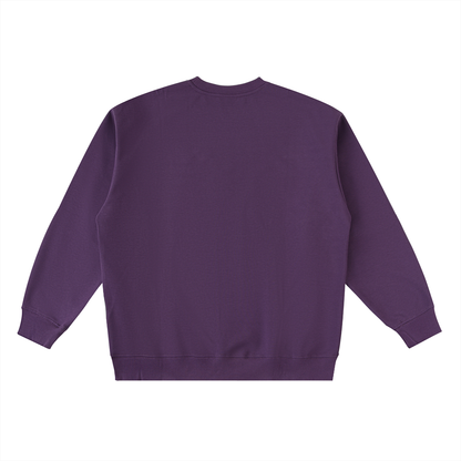 Oversized Crewneck Taped Sweatshirt