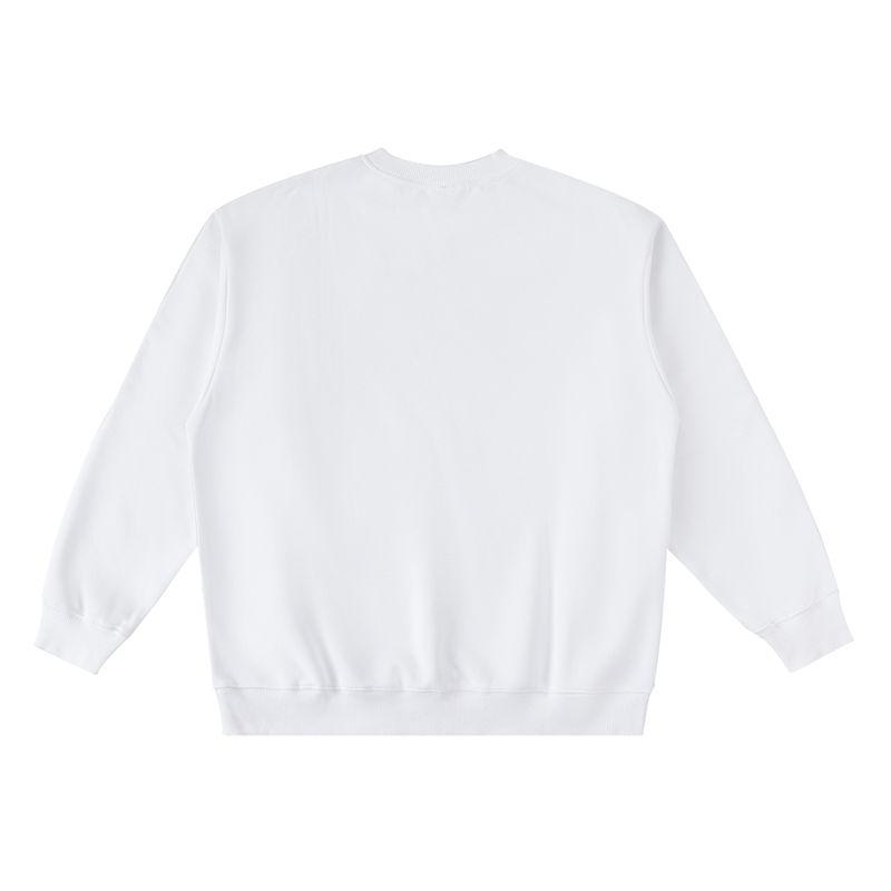 Oversized Crewneck Taped Sweatshirt