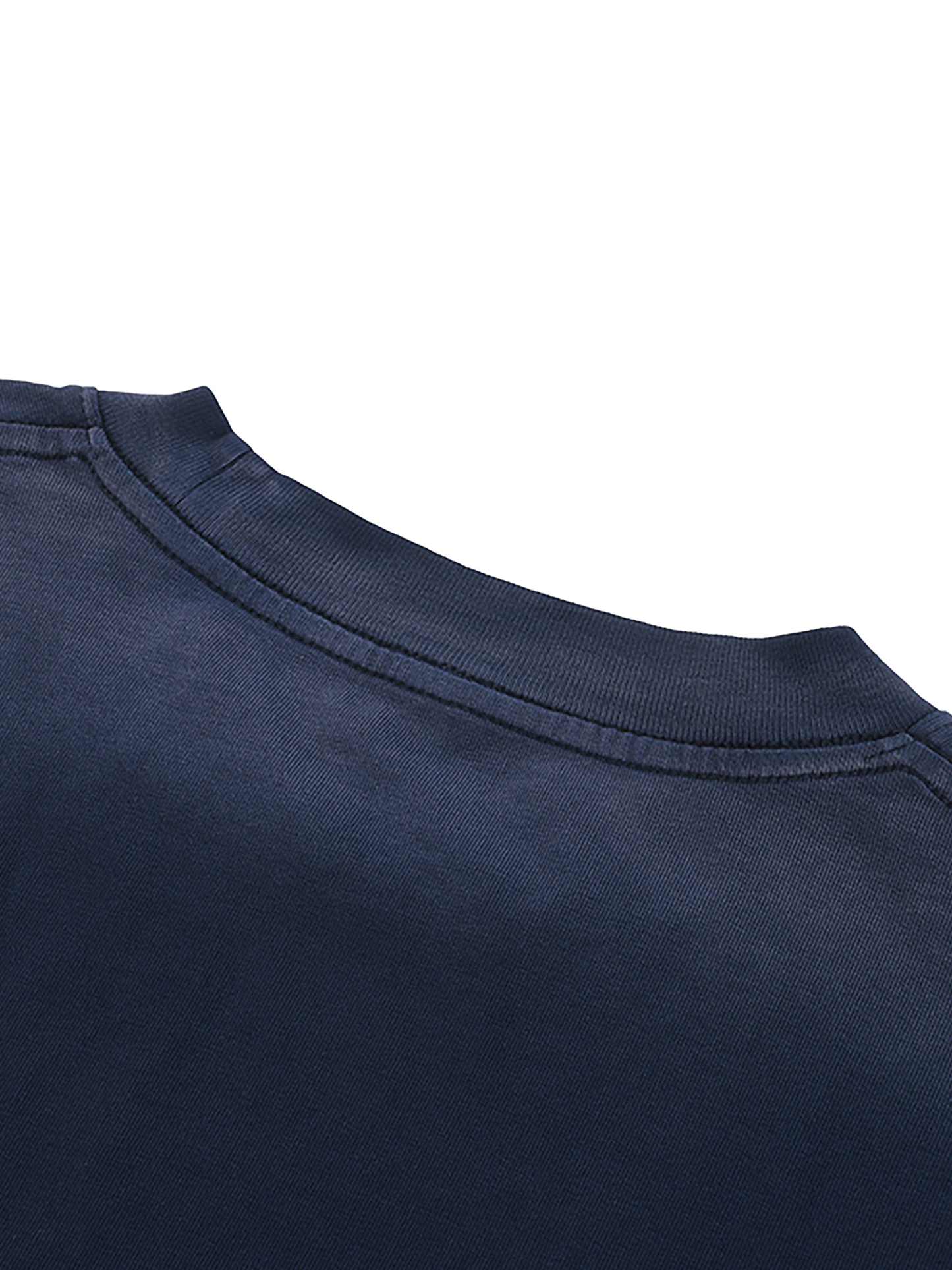 Petite Crew Neck Sunfade Edge T-Shirt