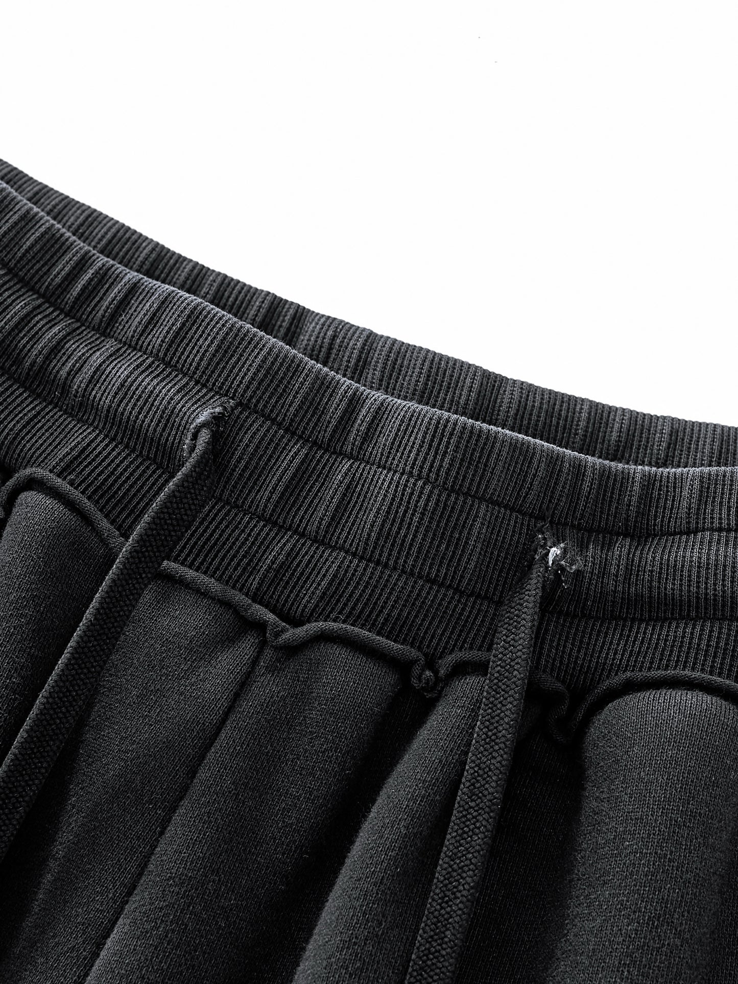 Raw-Seam Enzyme Washed Sweatpants