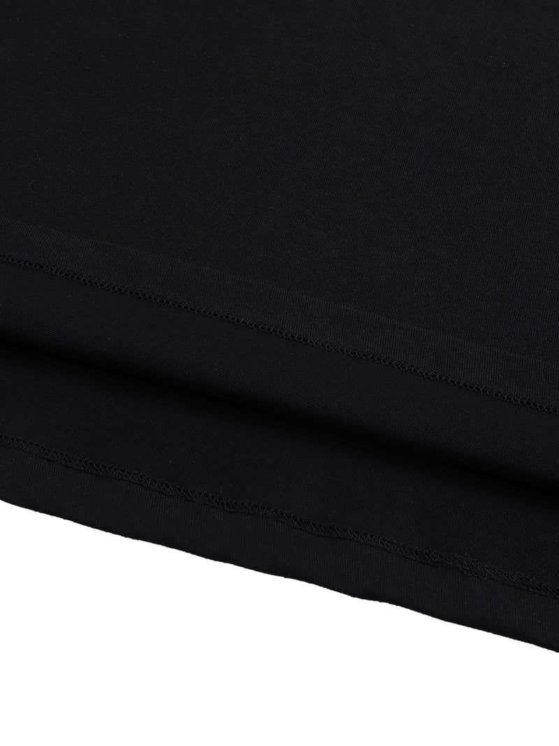 Raw Edge Cotton Tank Top