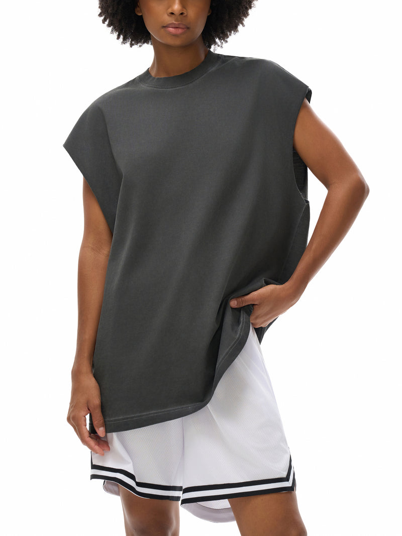 Reverse Washed Tank Top