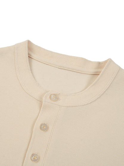 Short Sleeve Henley Shirt