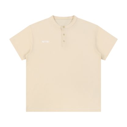 Short Sleeve Henley Shirt