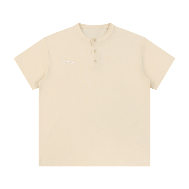 Short Sleeve Henley Shirt