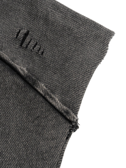 Snow Washed Boxy Hooded Tank Top