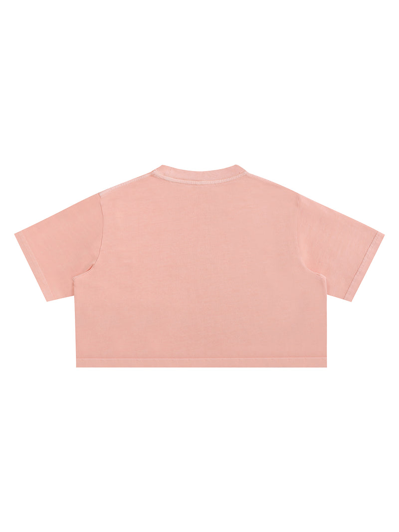 Snow Washed Crop Top