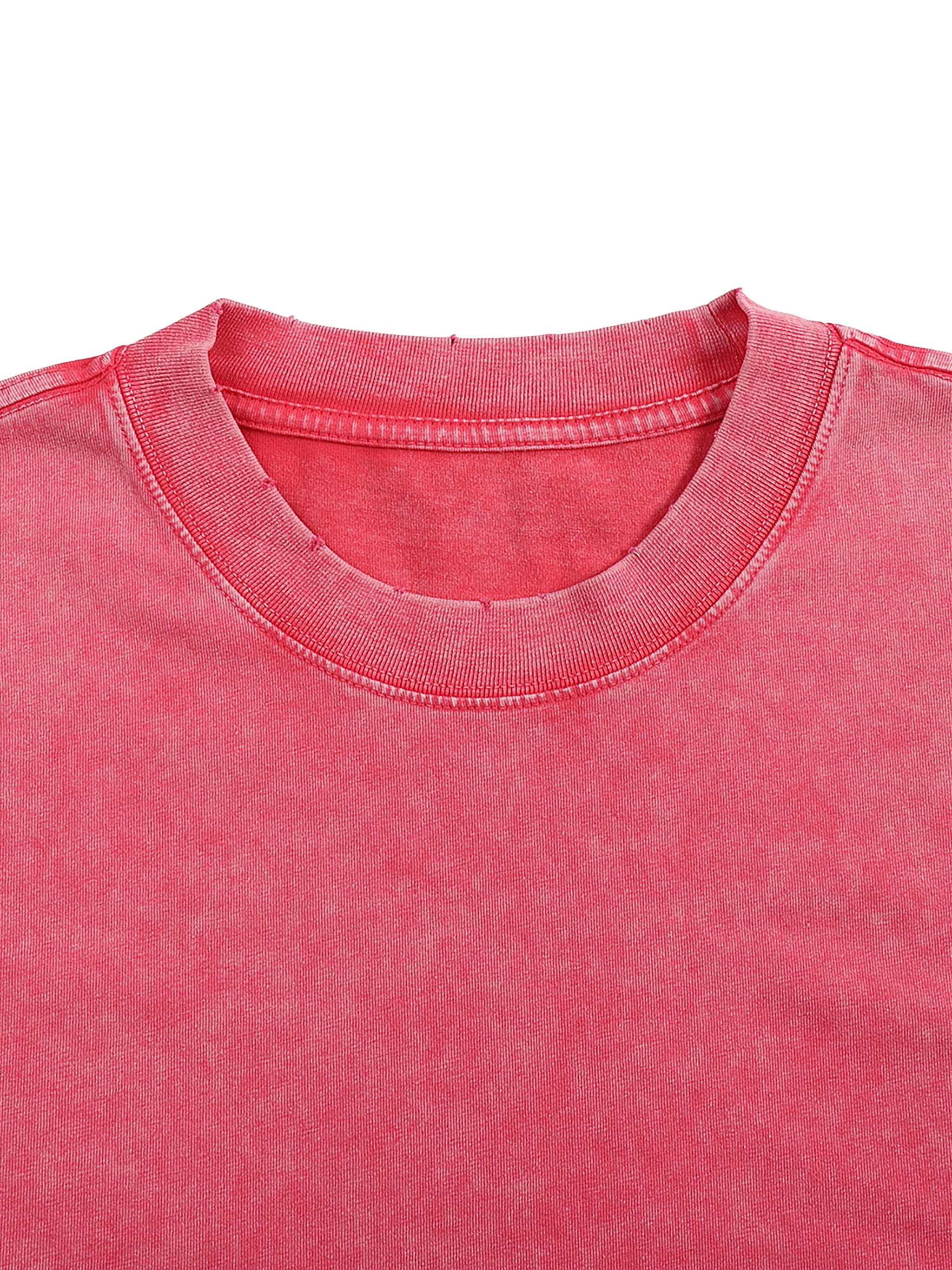 Snow Washed Oversize Long Sleeve T-shirt