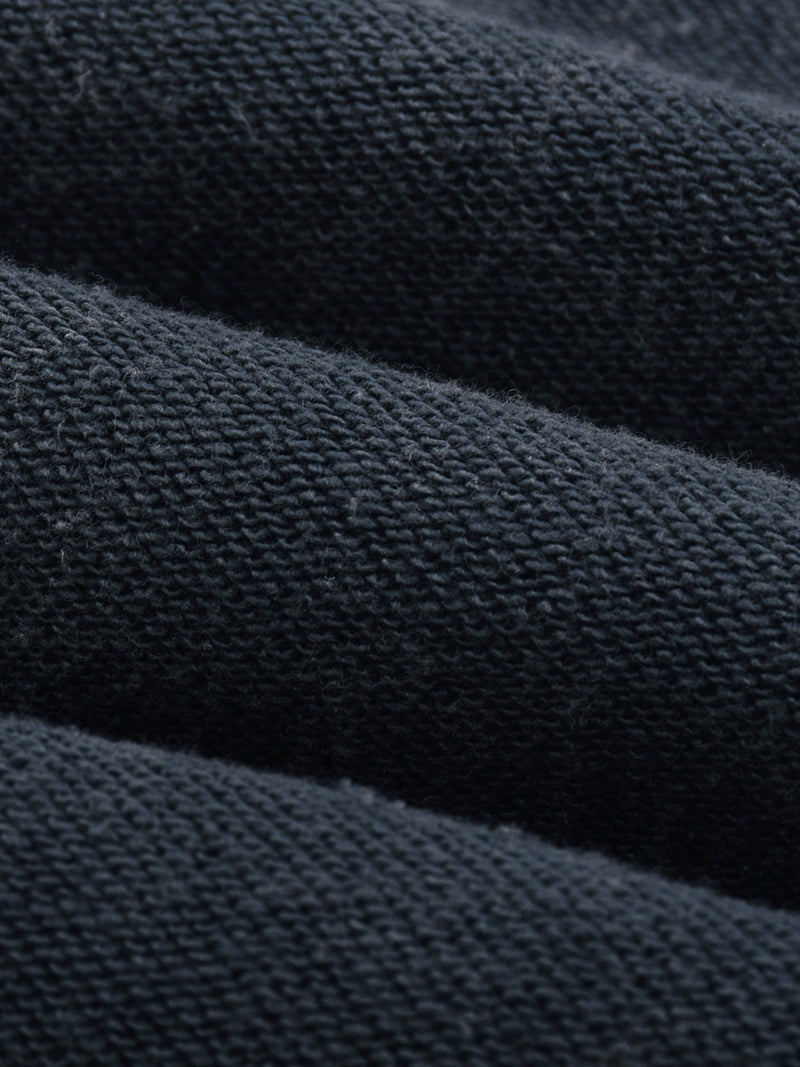 Snow Washed Raw Edge Cropped Sweatshirt