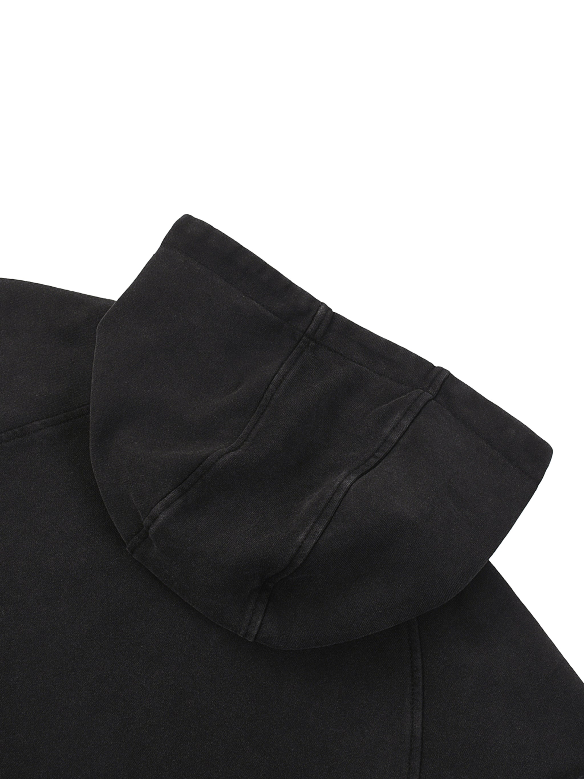 Snow Washed Sleeveless Hoodie