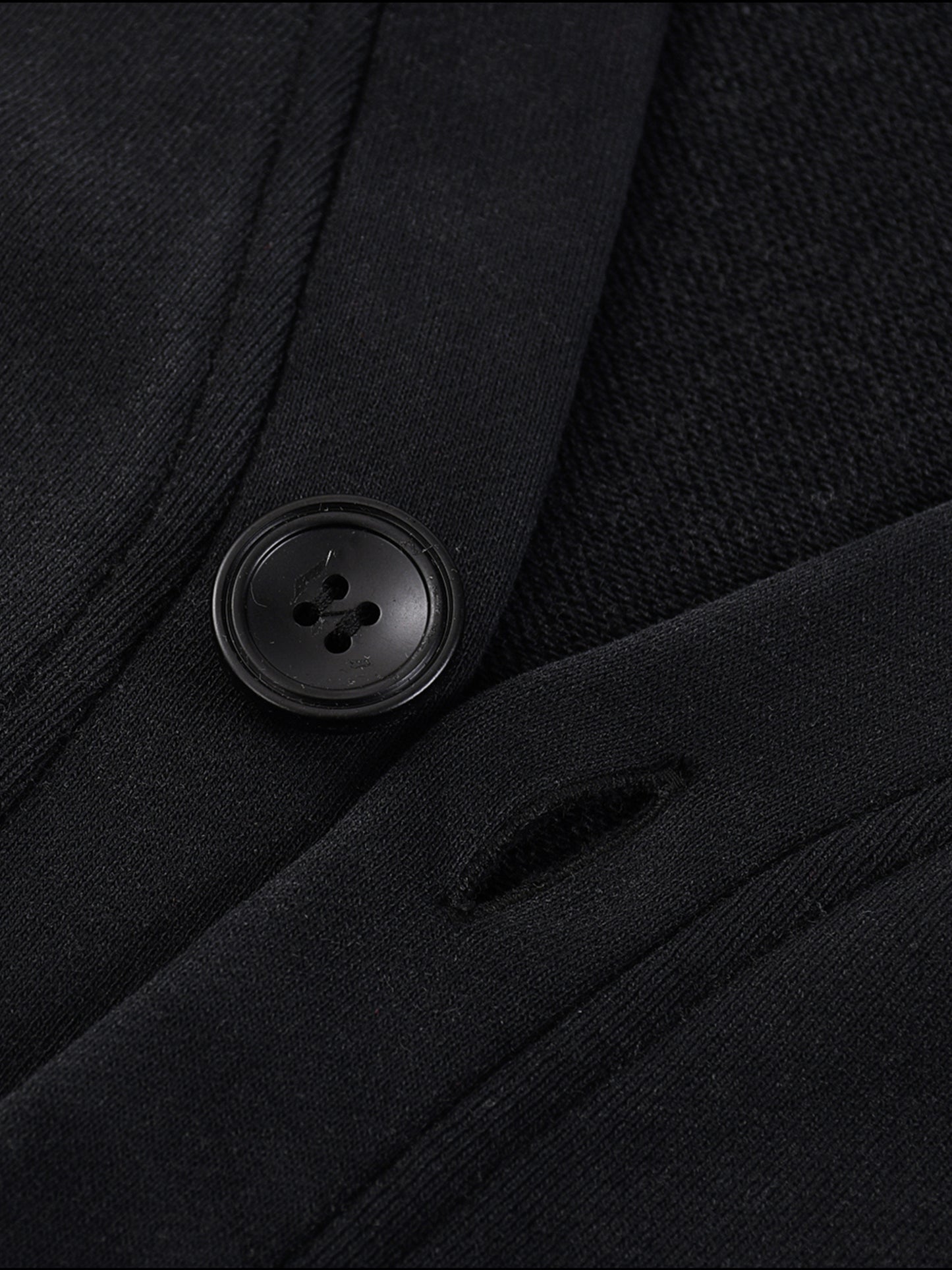 Snow Washed Sweat Cardigan