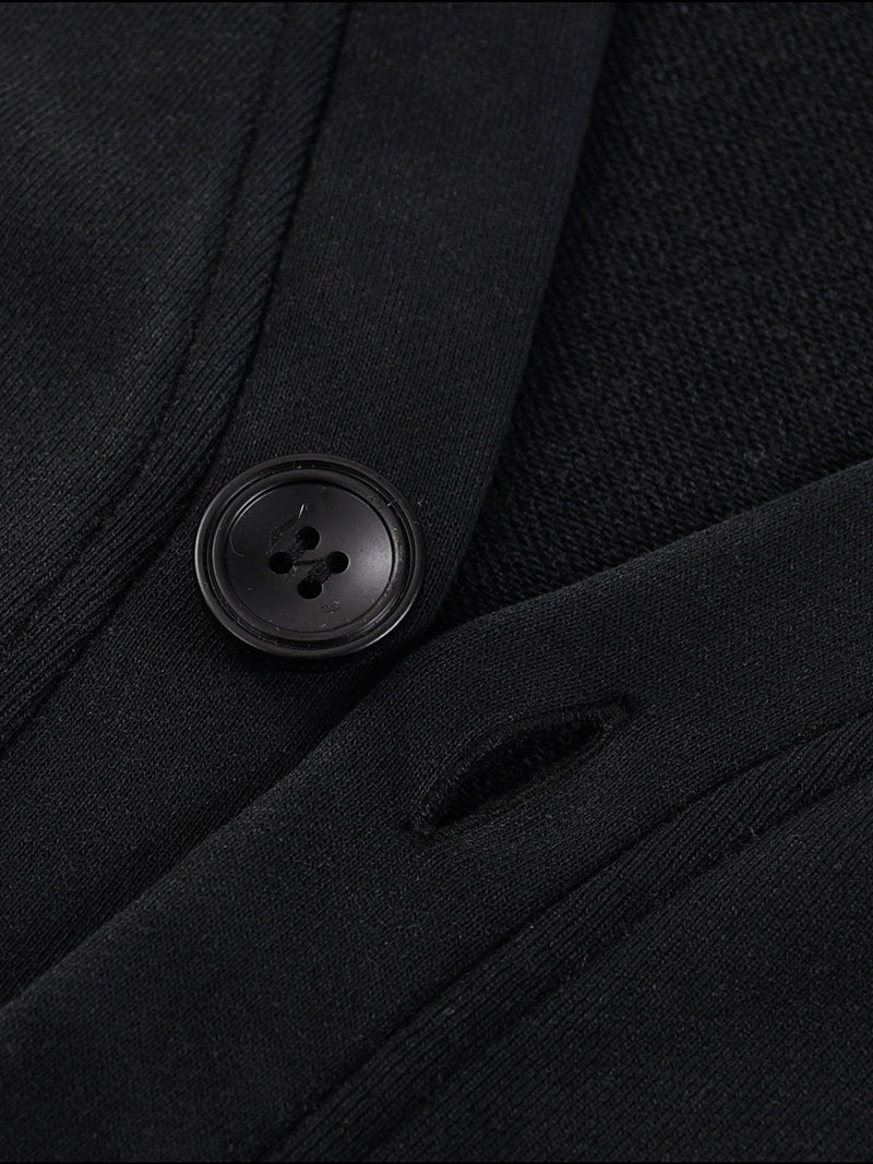 Snow Washed Sweat Cardigan