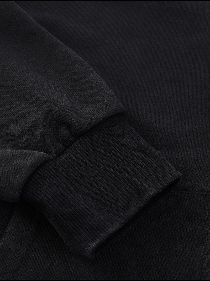 Snow Washed Sweat Cardigan