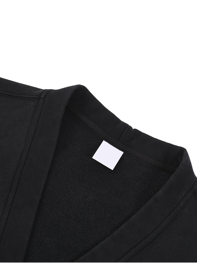 Snow Washed Sweat Cardigan