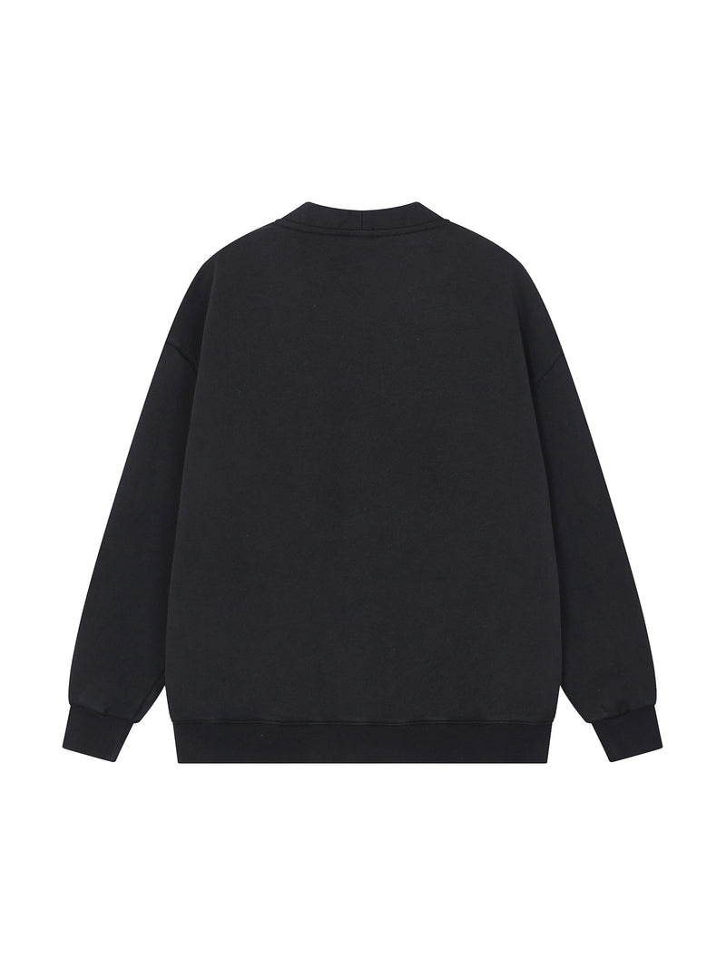 Snow Washed Sweat Cardigan