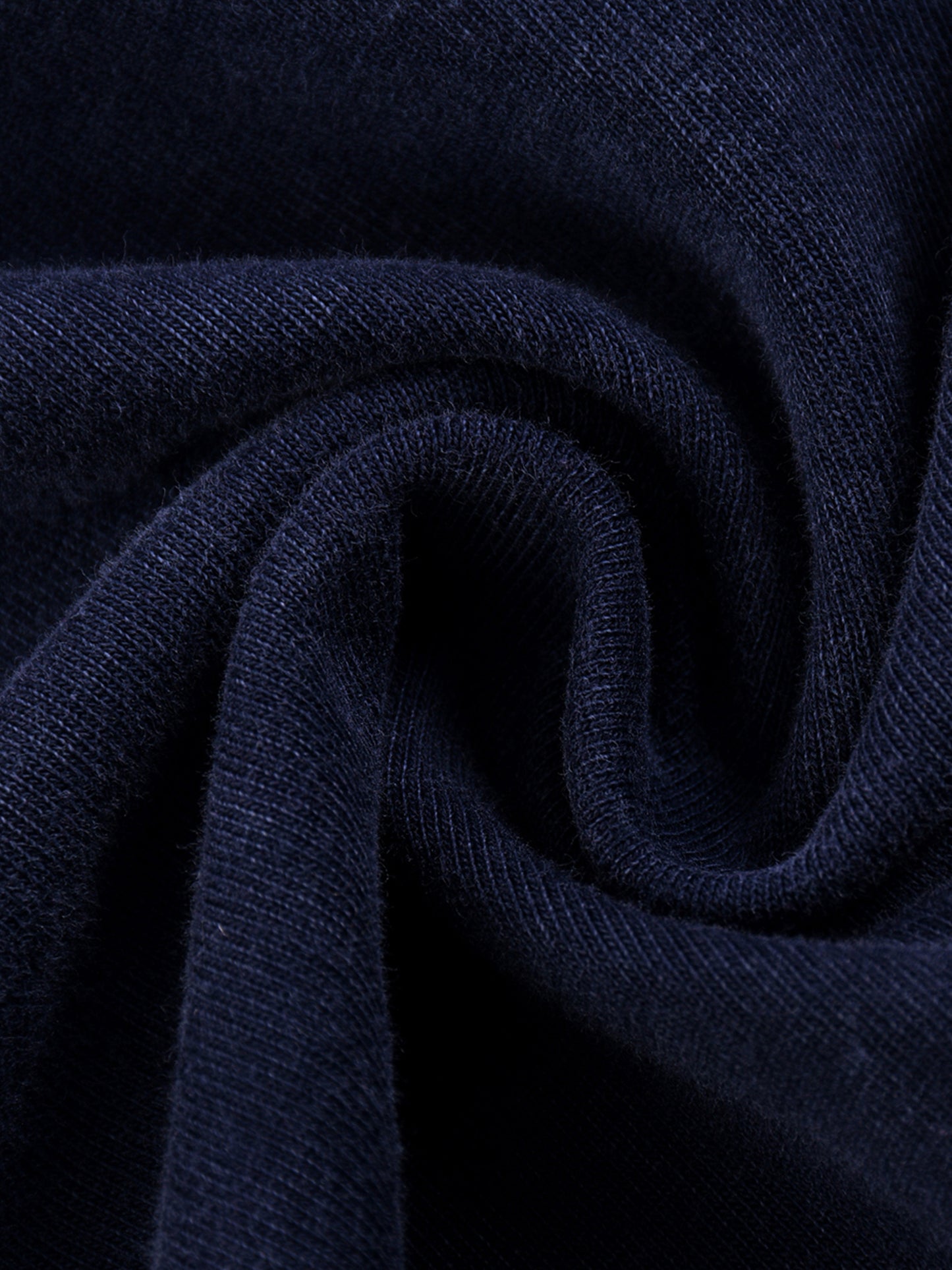 Snow Washed V-Neck Cotton T-Shirt